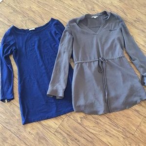 Bundle of 2 long sleeve dresses